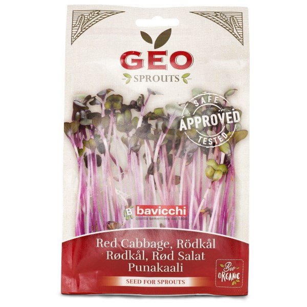 GEO Punakaalin siemen, Luomu, 12 g