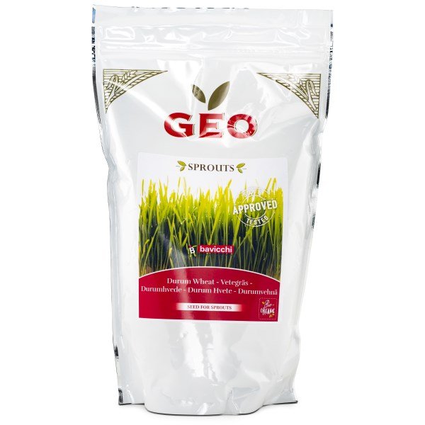GEO Vehnäruohon Siemenet, Luomu, 600 g