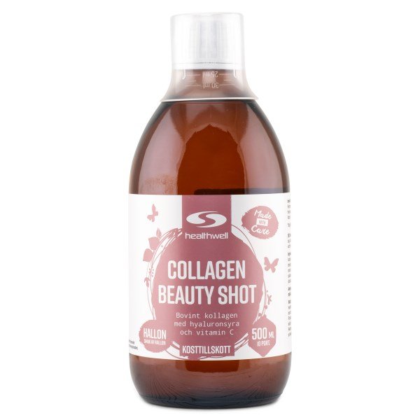 Healthwell Collagen Beauty Shot, 500 ml, Metsävadelmat