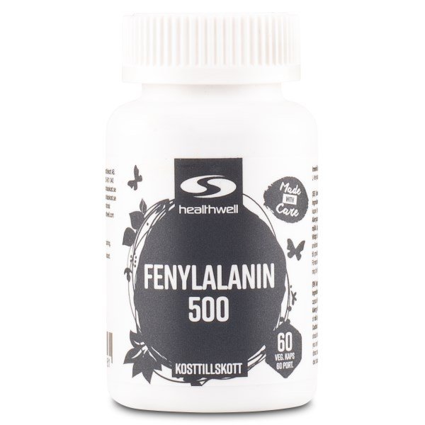 Healthwell Fenylalaniini 500, 60 kapselia