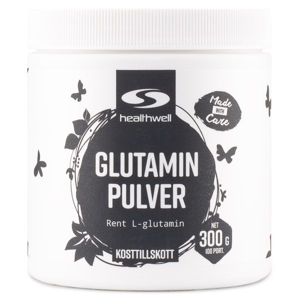 Healthwell Glutamiinijauhe, 300 g