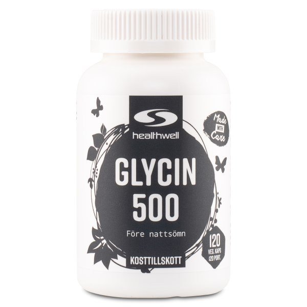 Healthwell Glysiini 500, 120 kapselia
