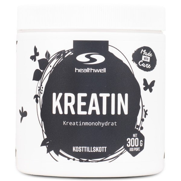 Healthwell Kreatiini, Maustamaton, 300 g