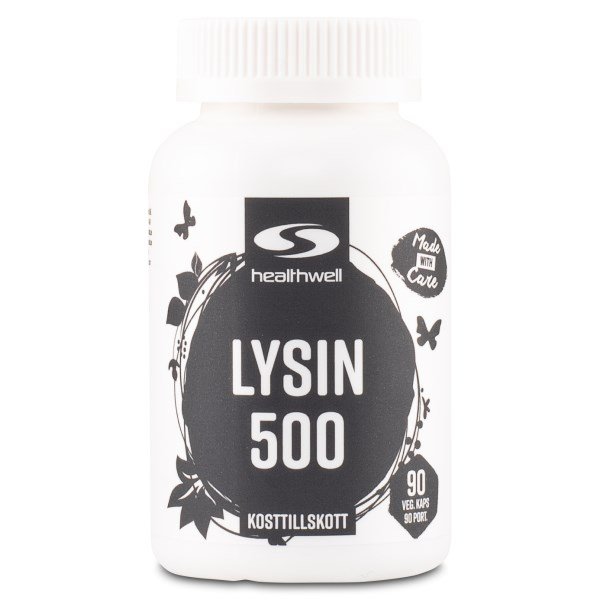 Healthwell Lysin 500, 90 kapselia