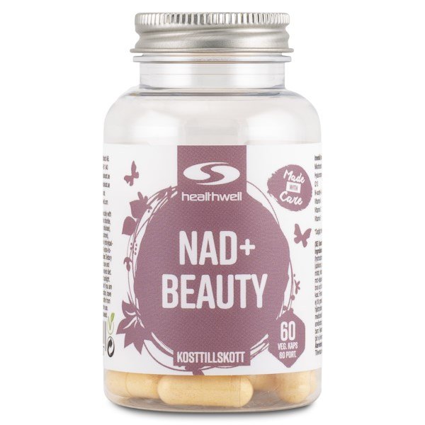Healthwell NAD+ NAC+ Q10 Beauty, 60 kapselia