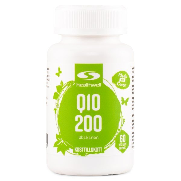Healthwell Q10 200, 60 kapselia
