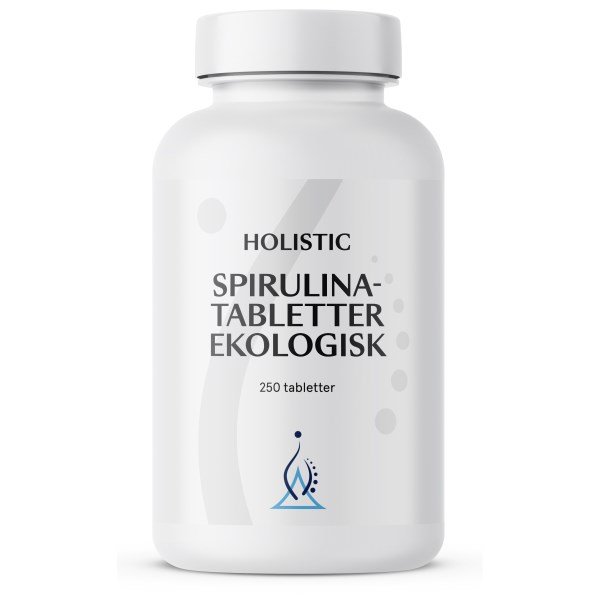 Holistic Active Spirulina Tabletit, 250 tablettia