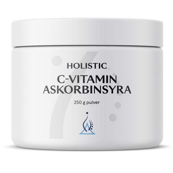 Holistic C-vitamiini Askorbiinihappo Jauhe, 250 g