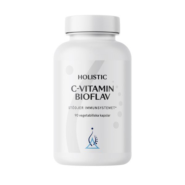 Holistic C-Vitamiini + Bioflav., 90 kapselia