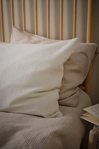 AMILIA tyynyliina musliinista 50x60 cm