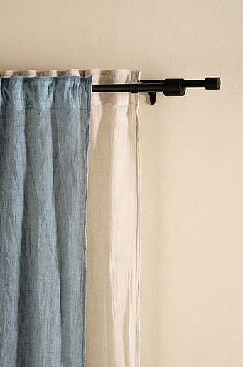 ARIES kaksinkertainen verhotanko 110-320 cm