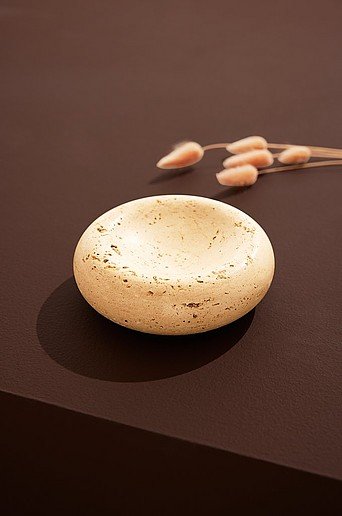 Moon kulho travertiini Ø15 cm