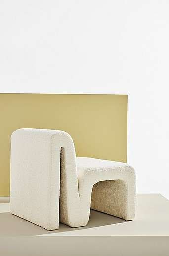 Odette nojatuoli bouclésta