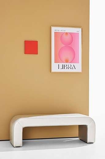 Odette penkki vegaaninahkaa 120 cm