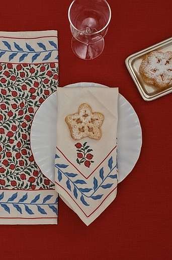 POMEGRANATE servetti 2 kpl pakkaus