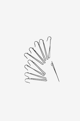 VIRRE 1-fingerkrok 10-pack - extra hög