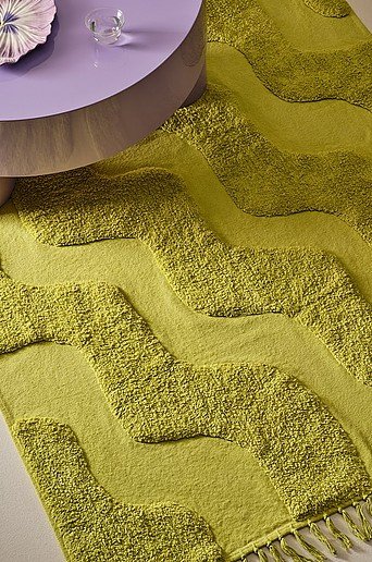 WAVING puuvillamatto orgaaninen 130x190 cm