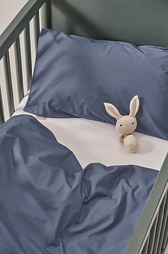 ZACK PERCALE MINI pussilakanasetti pinnasänkyyn - ekologinen