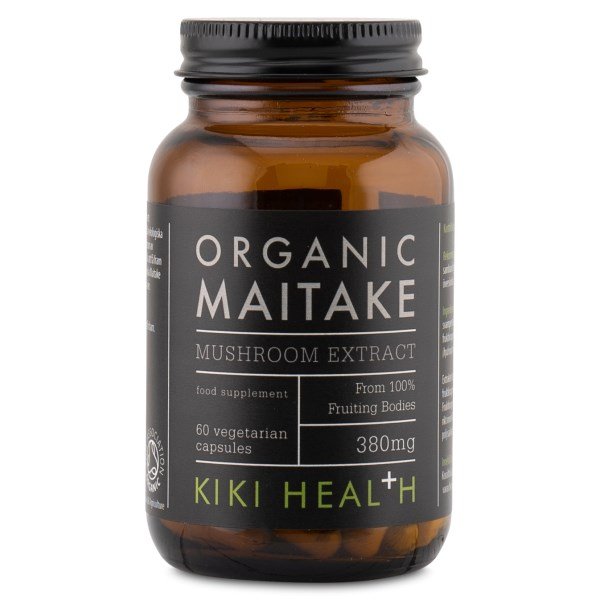 Kiki Health Organic Maitake Mushroom Extract , 60 kapselia