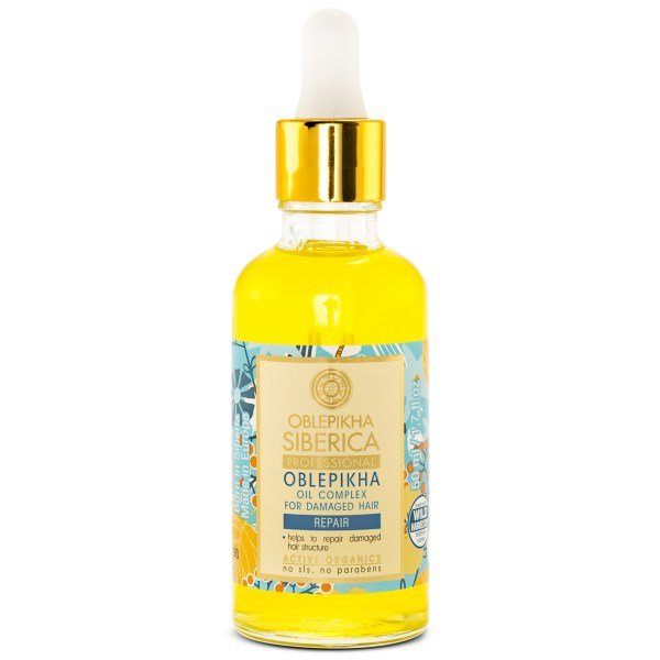 NS Oblepikha Siberica Oil Complex for Damaged Hair, 50 ml