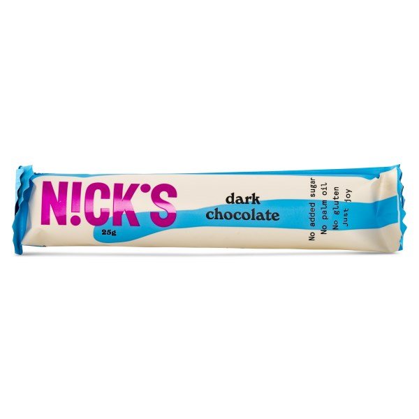 Nicks Chocolate, Tumma Suklaa, 25 g