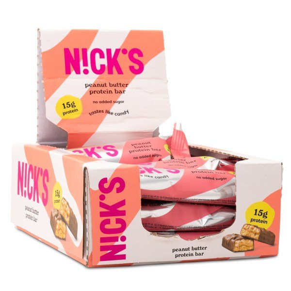 Nicks Protein Bar , Peanut butter, 12 kpl