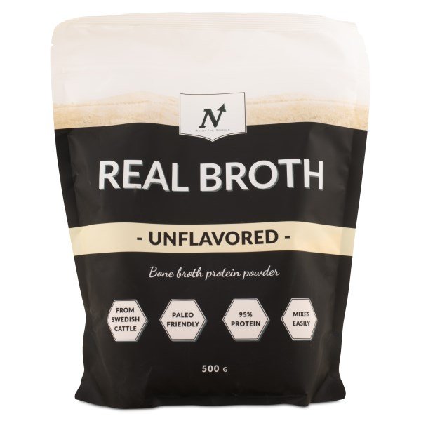 Nyttoteket Real Broth, Maustamaton, 500 g