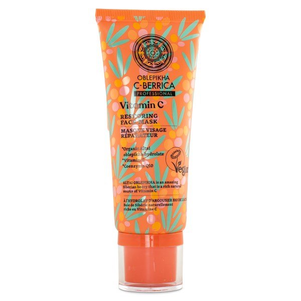 NS Oblepikha C-Berrica Face Mask, 100 ml, Restoring