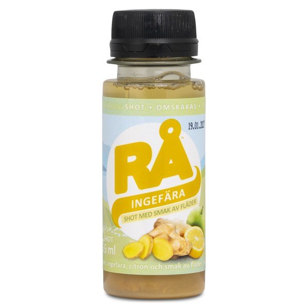 RÅ Inkiväärishotti Maulla, Selja, 65 ml