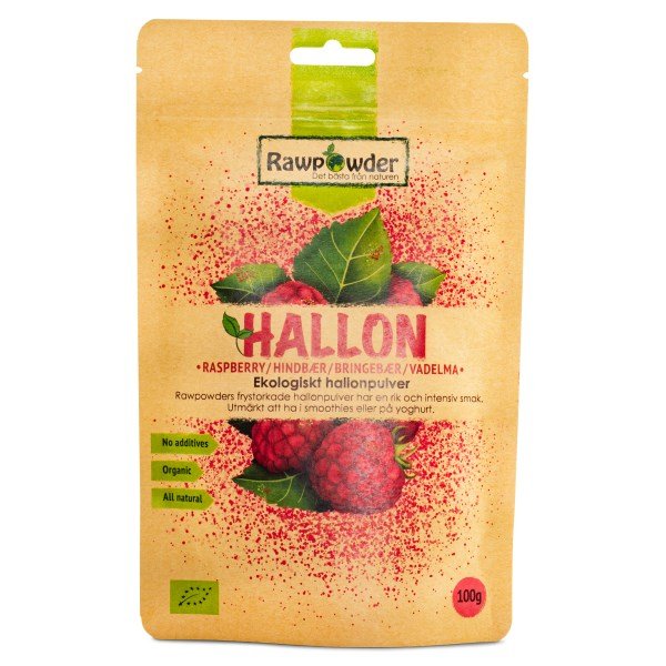 RawPowder Vadelmajauhe, 100 g