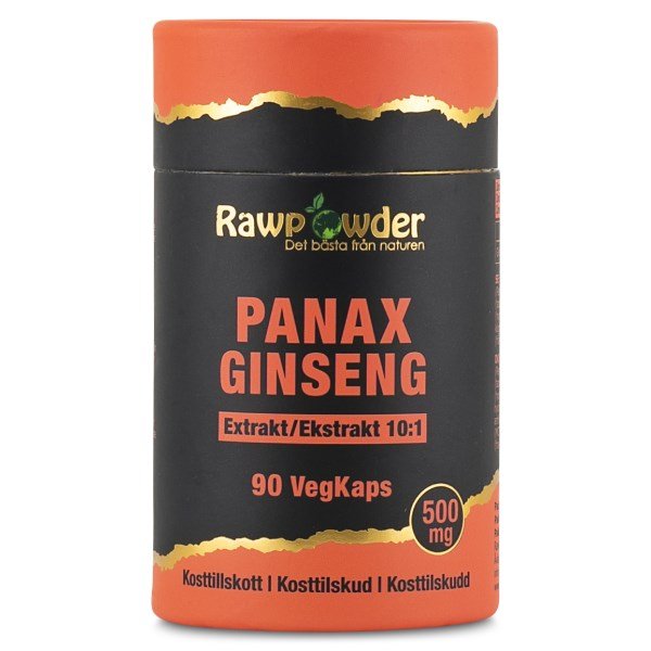 RawPowder Panax Ginseng Uute, 90 kapselia
