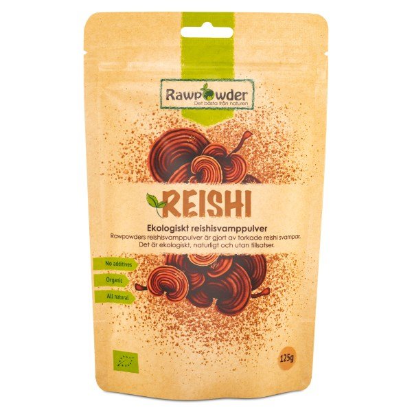 RawPowder Reishi Sienipulveri, 125 g