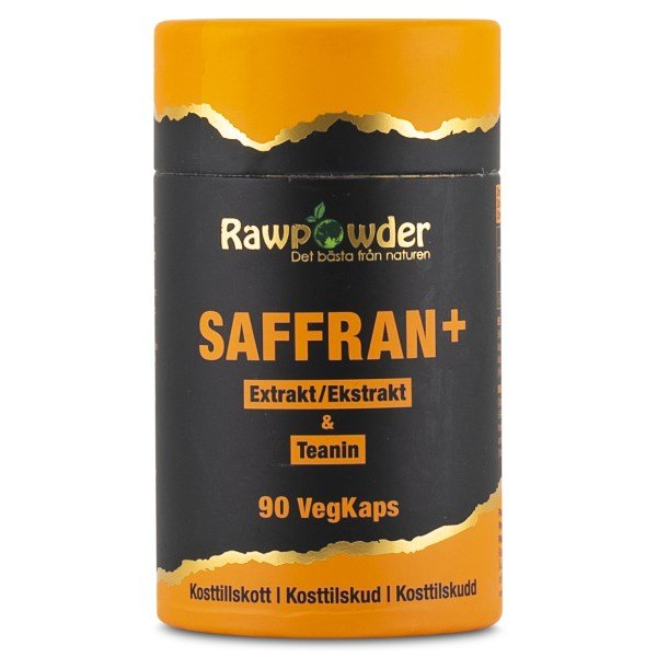 RawPowder Saffran+ Uute, 90 kapselia