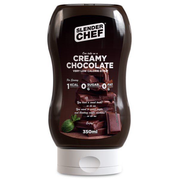 Slender Chef Makusiirappi, 350 ml, Creamy Chocolate