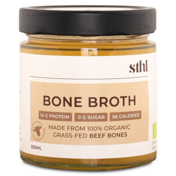STHL Beef Bone Broth Luomu, 350 ml