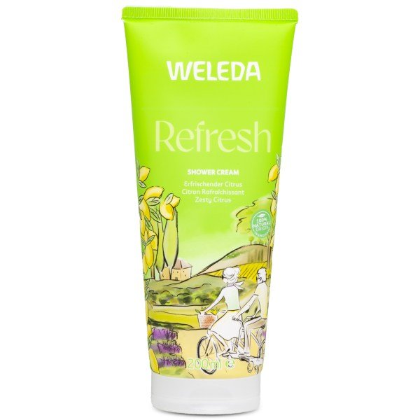 Weleda Refresh Shower Cream Citrus, 200 ml
