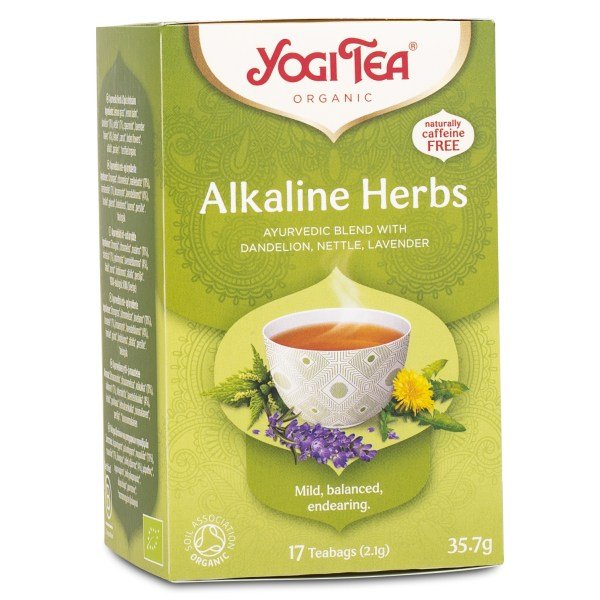 Yogi Tea Alkaline Herbs, 17 pussia