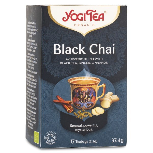 Yogi Tea Black Chai, 17 pussia
