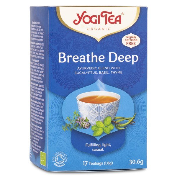 Yogi Tea Breathe Deep Tee, 17 pussia