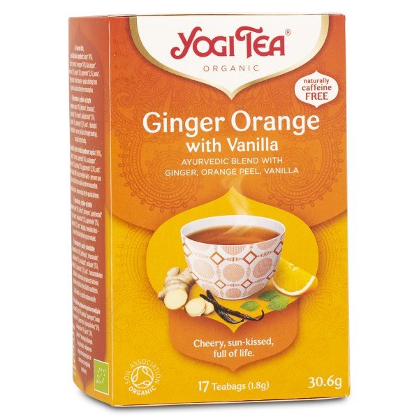 Yogi Tea Ginger Orange, 17 pussia