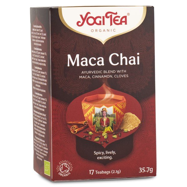 Yogi Tea Maca Chai, 17 pussia