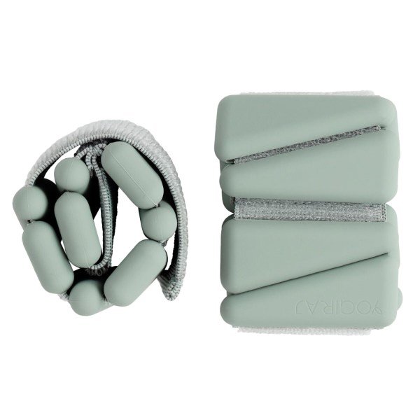 Yogiraj Ankle/Hand Weights Kit, 0,45 kg, Sage Green