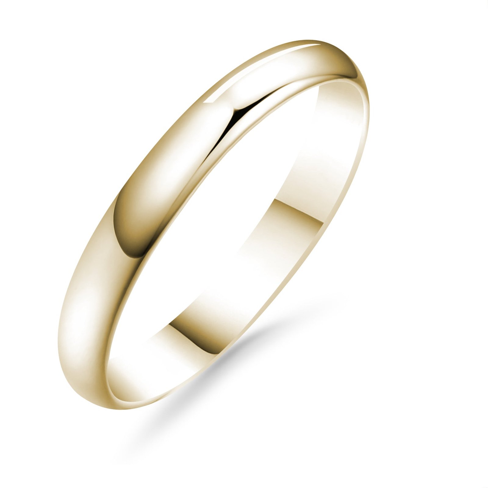 Silván,Kihlasormus 3mm puolipyöreä, 14K keltakultaa