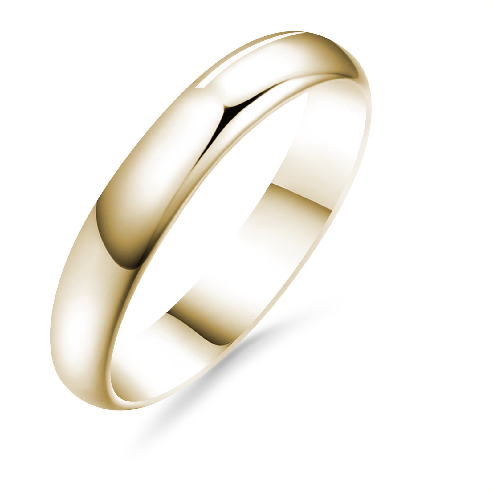 Silván,Kihlasormus, 4 mm puolipyöreä, 14K keltakultaa