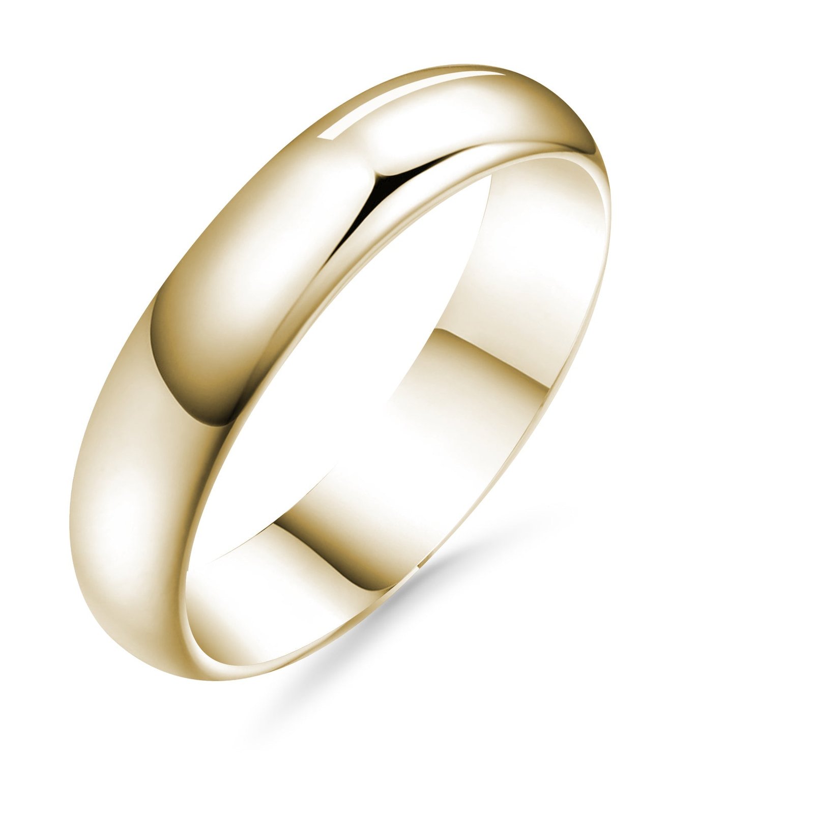 Silván,Kihlasormus 5mm puolipyöreä, 14K keltakultaa