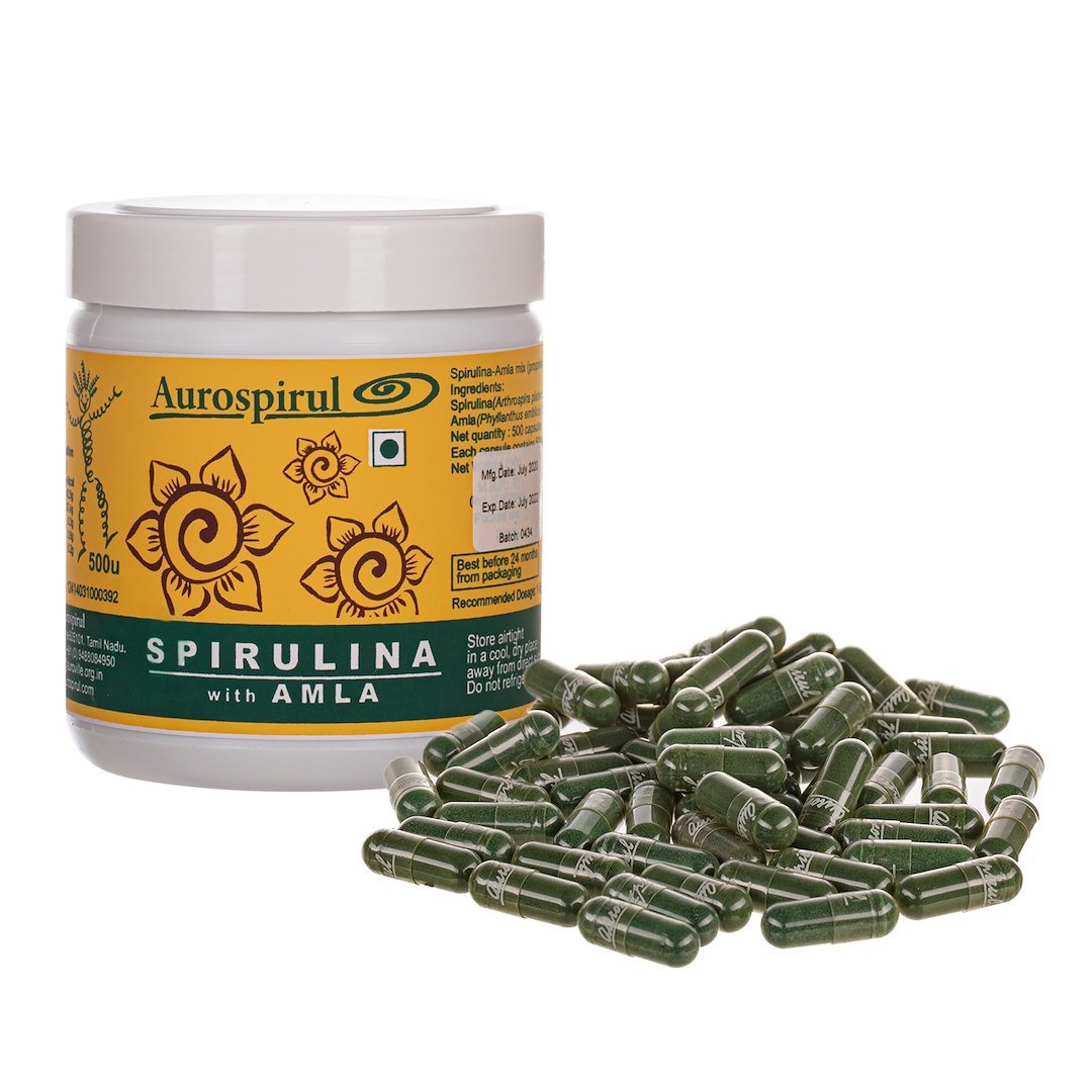 SPIRULINA + AMLA / 500 kaps.