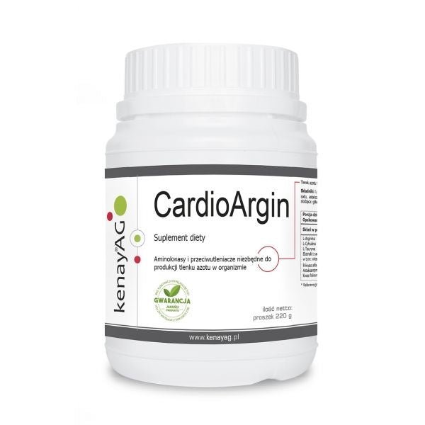 CARDIOARGIN JAUHE / TYPPIOKSIDIN TUOTANTOON / 220 g