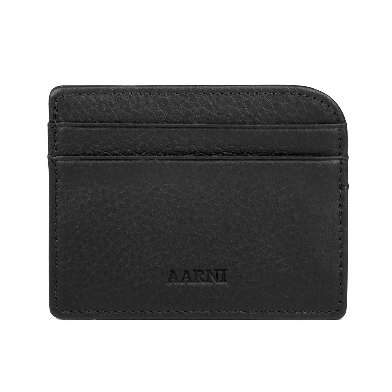 Hirvennahkainen Korttikotelo (musta)