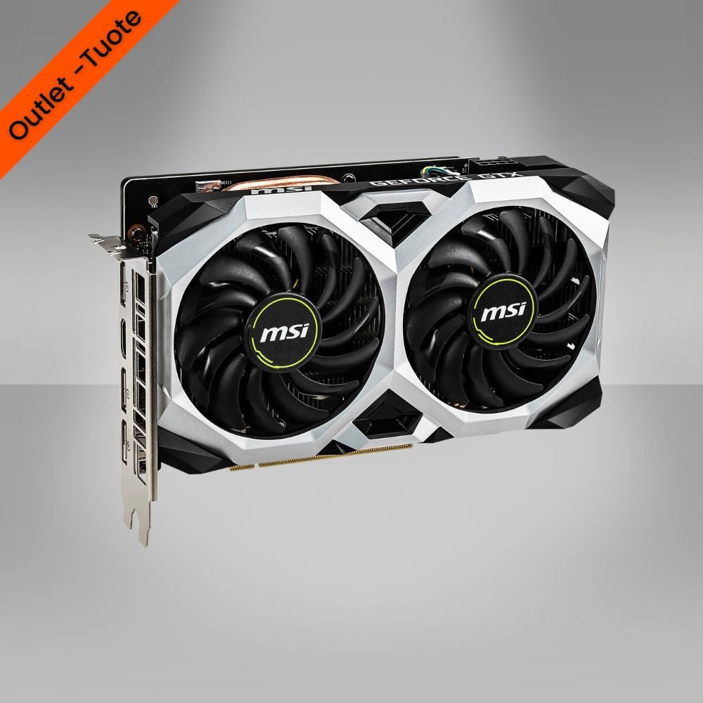 OUTLET | MSI GeForce GTX 1660 Ti Ventus XS OC näytönohjain