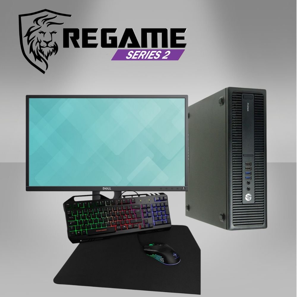 KT Regame Series 2 - Pelikonepaketti HP 800 G2 SFF RX6400